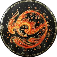 «Лаковая миниатюра Холуя: роспись броши с Жар-птицей». Мастер-класс с экскурсией