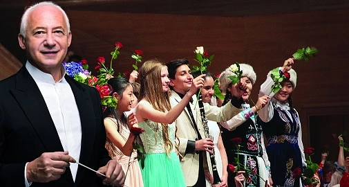 Концерт XIX Международного фестиваля «Москва встречает друзей» Международного Благотворительного Фонда Владимира Спивакова