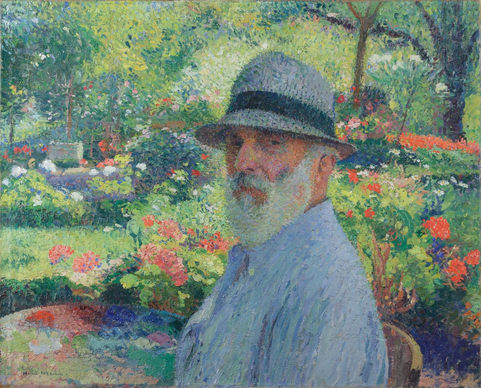 Анри Мартэн (1860–1943)  Автопортрет. 1910-е Холст, масло.